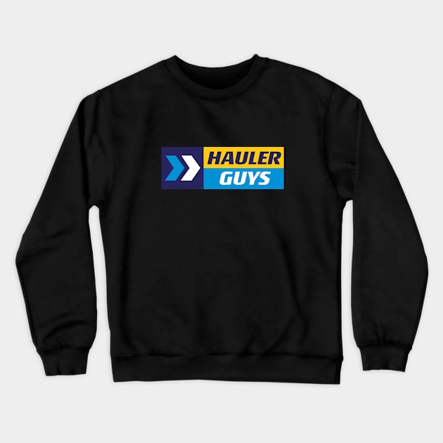 Hauler Guys Horizontal front and back design Crewneck Sweatshirt by Speed & Sport Adventures